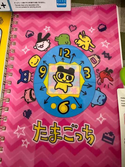 Tamagotchi notebooks