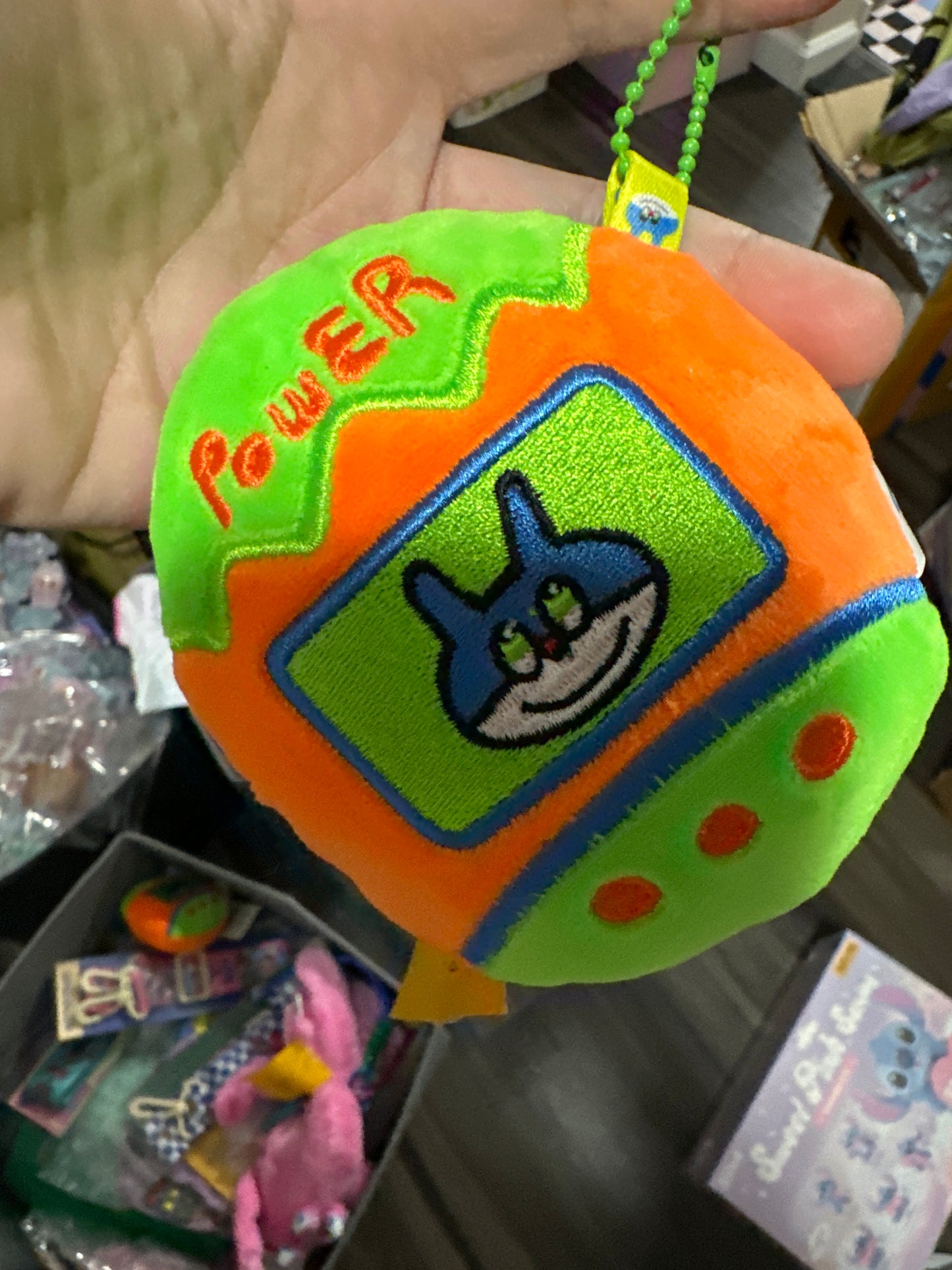 Plush keychain & Charm & Clip