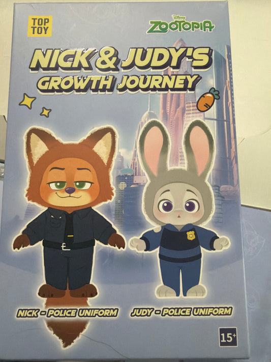 Zootopia Nick & Judy Growth Journey