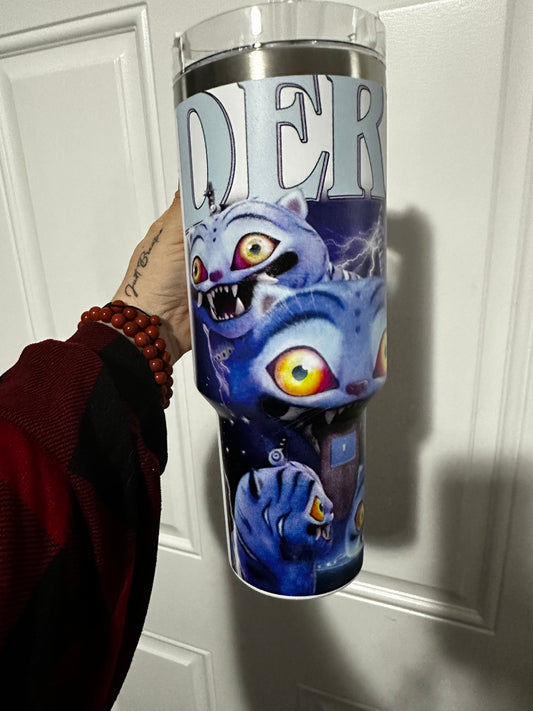 40 oz blue tiger K-Pop