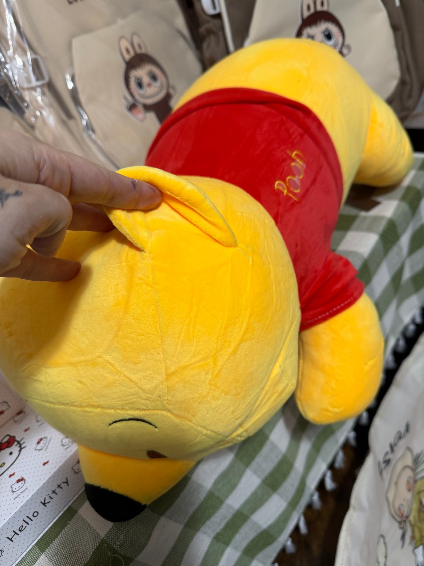 Plush with blanket