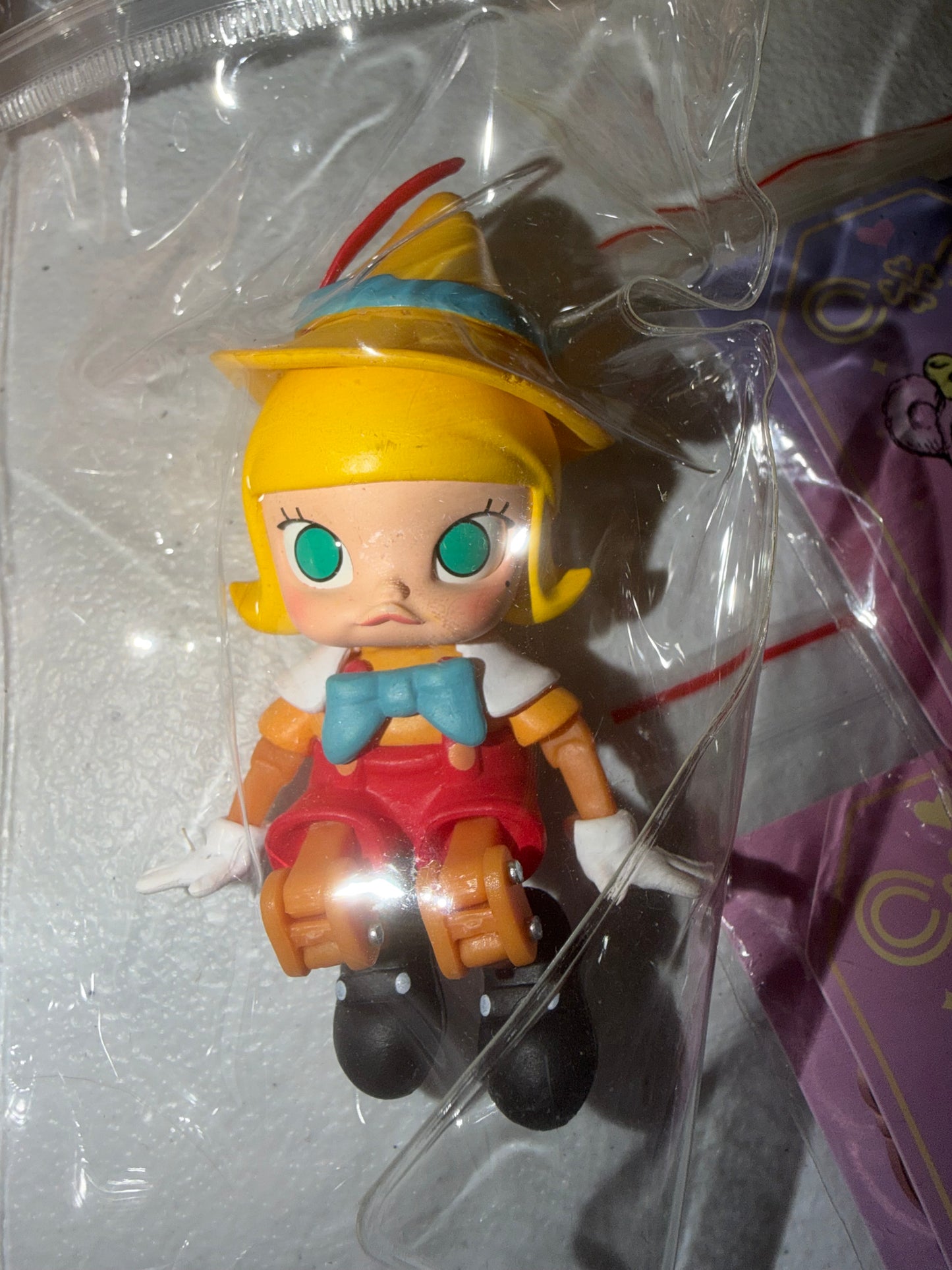 Handmade Pinocchio figures