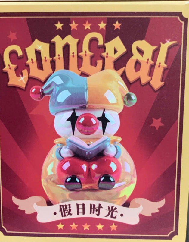 Conceal clown figures