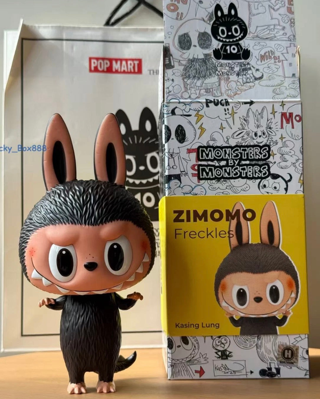 Authentic Pop Mart The Monsters Zimomo Freckles Figure Sealed