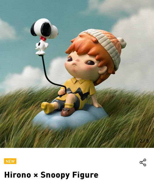 New Release Hirono × Snoopy Figure