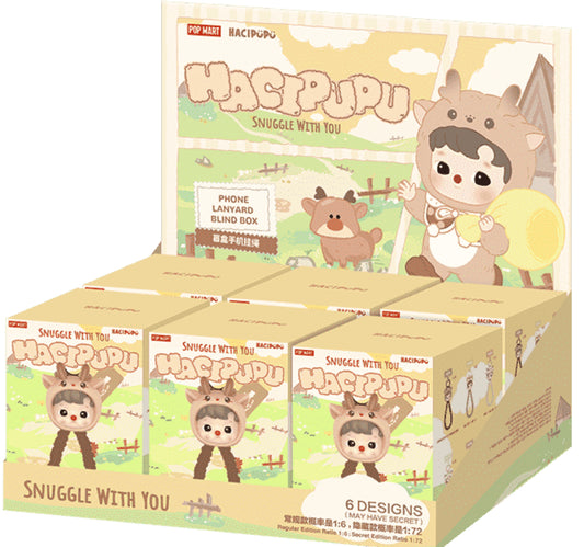 Hacipupu snuggle with you series  phone- lanyard box