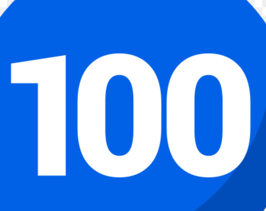 $100