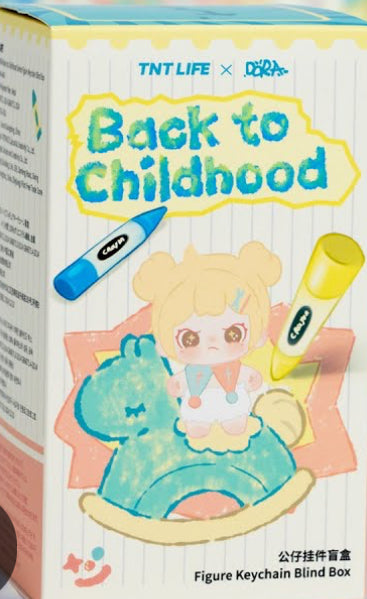 Dora Back To Childhood Series Plush Keychain Blind Box