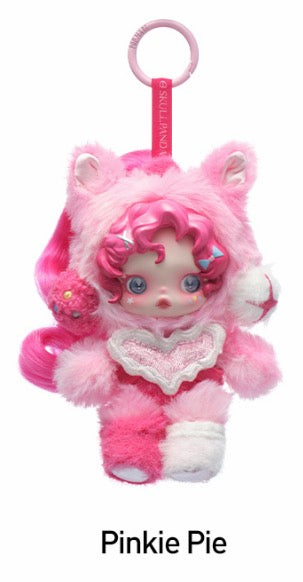 SKULLPANDA X My Little Pony plush pendant