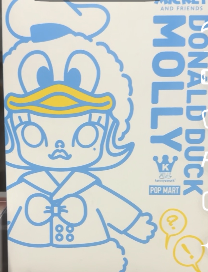 PRE ORDER Molly x Donald Duck
