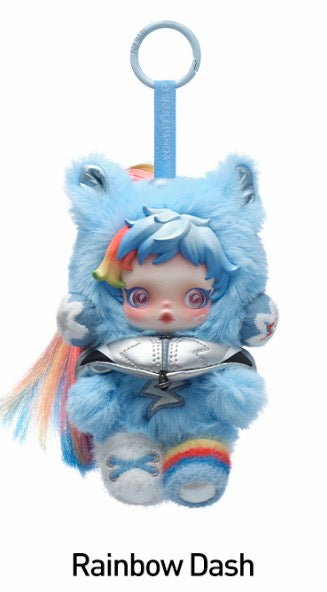 SKULLPANDA X My Little Pony plush pendant