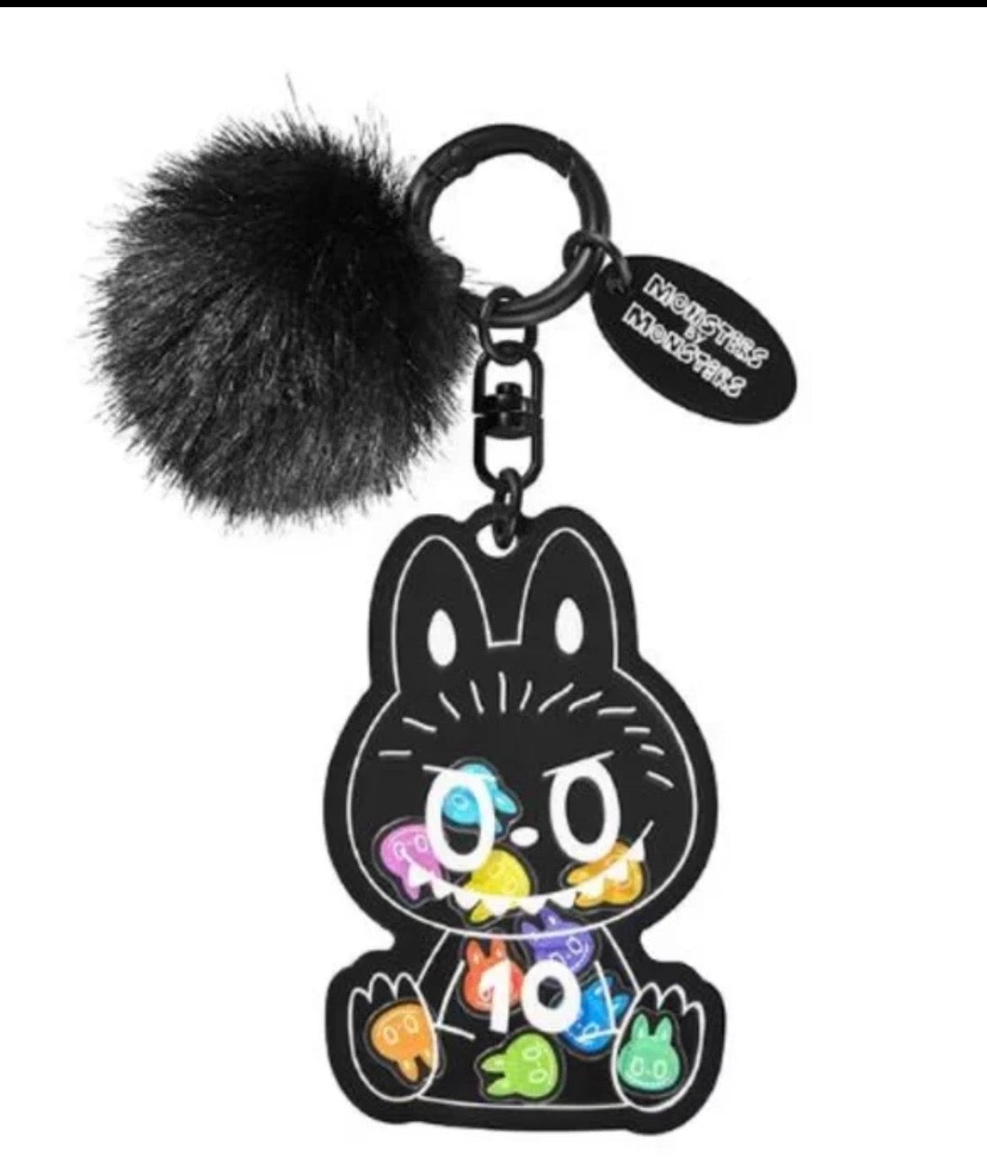 THE 10TH ANNIVERSARY EXHIBITIO MONSTERS BY MONSTERS NOW AND THEN KEYCHAIN
