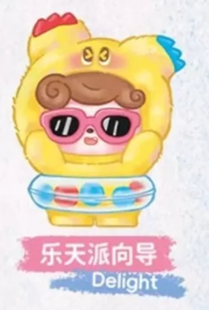Q Kid Emotional Hairy Monsters Series Pendant Blind Box