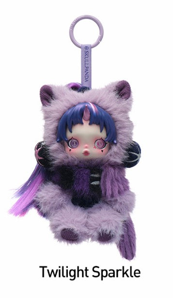 SKULLPANDA X My Little Pony plush pendant