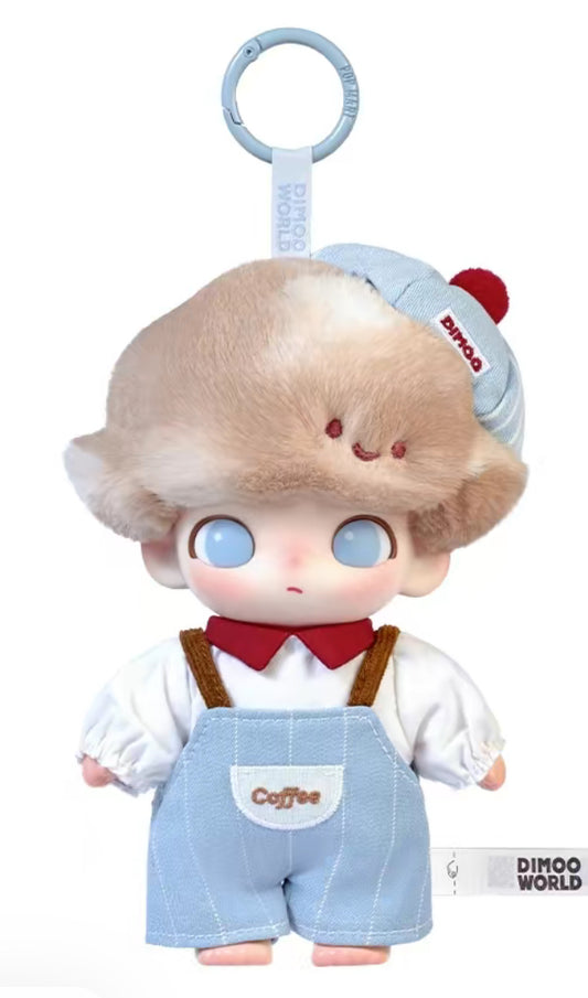 Dimoo crush on coffee series vinyl plush pendant