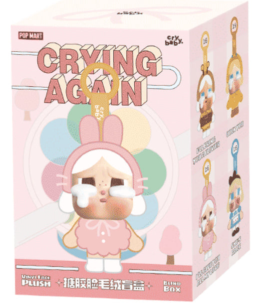 CRYBABY Crying Again series-vinyl face plush blind box
