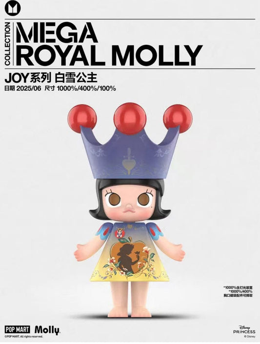 Mega Royal Molly 400% Snow White RAFFLE NUMBERS