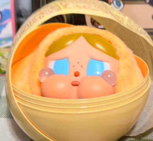 CRYBABY Crying Babe Vinyl Plush ShangHai Gashapon Series: Apricot (Confirmed Style)