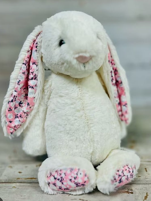 Jellycat Blossom white Bunny Berry Stuffed Animal