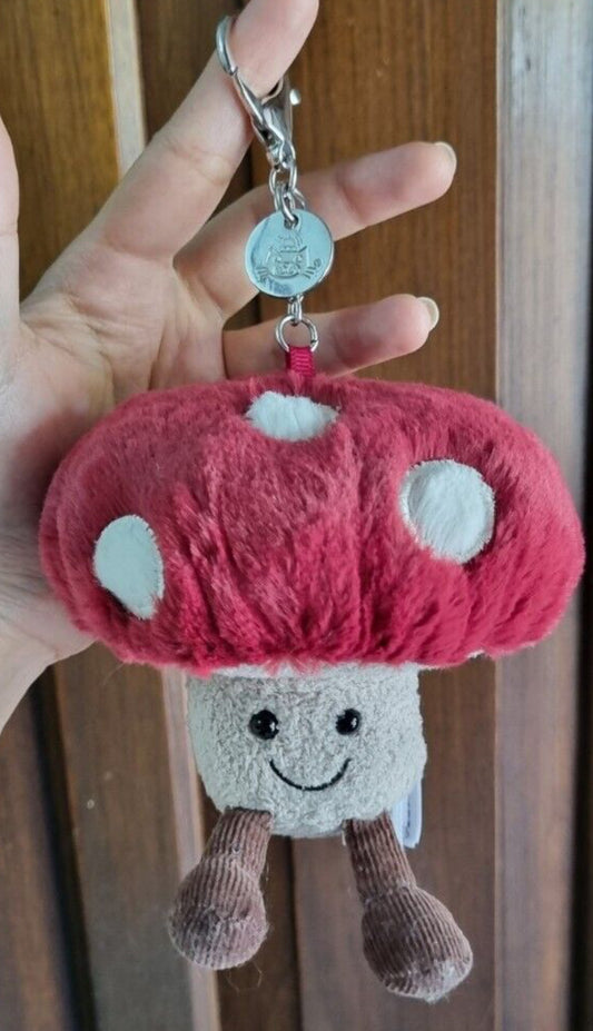 Jellycat Bag Charm Amuseable Mushroom