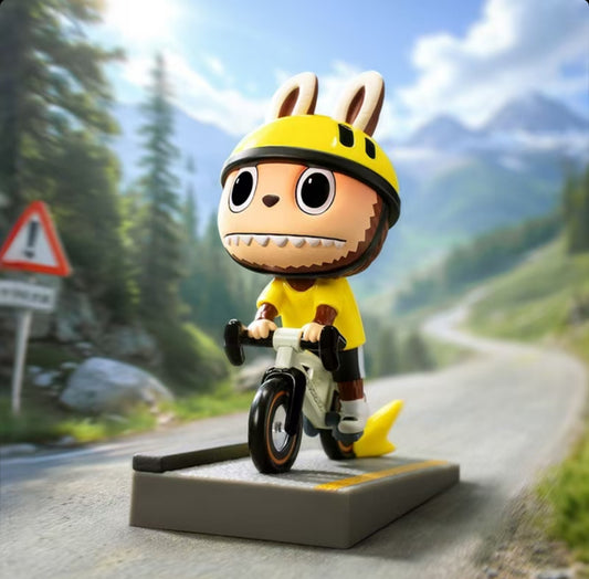 labubu Summer Cycling Figure