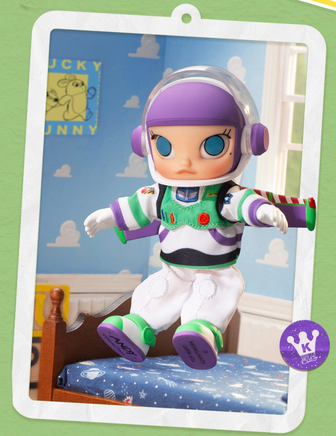 Back order Molly BUZZLIGHTYEAR 1/8 figure actions