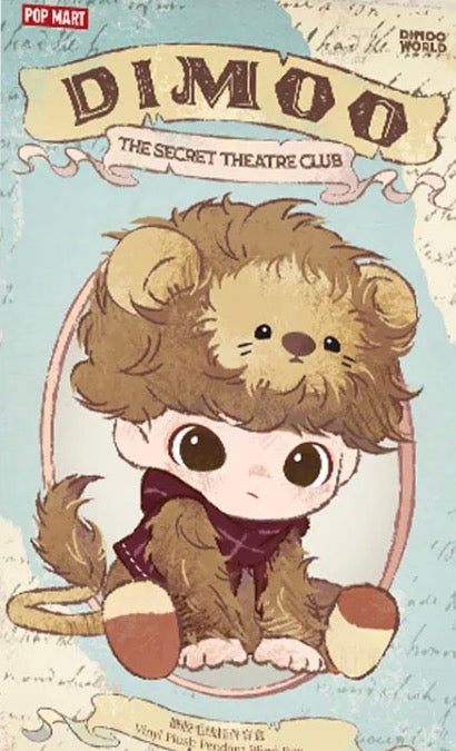 DIMOO The Secret Theatre Club Series - Vinyl Plush Pendant