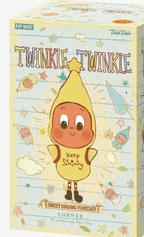 Twinkle Twinkle Sweet Dreams Forecast Series-Plush Pendan