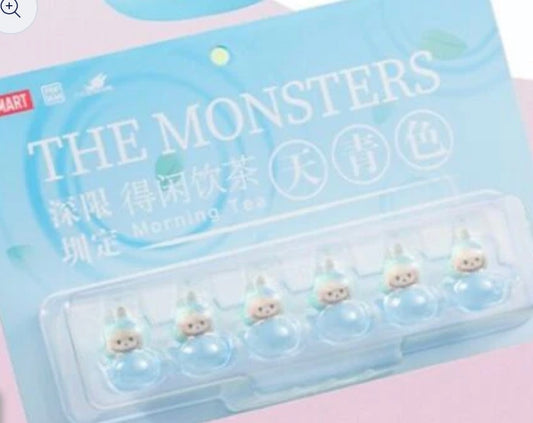 POP BEAN Labubu The Monster Morning Tea City Limited-Shenzhen