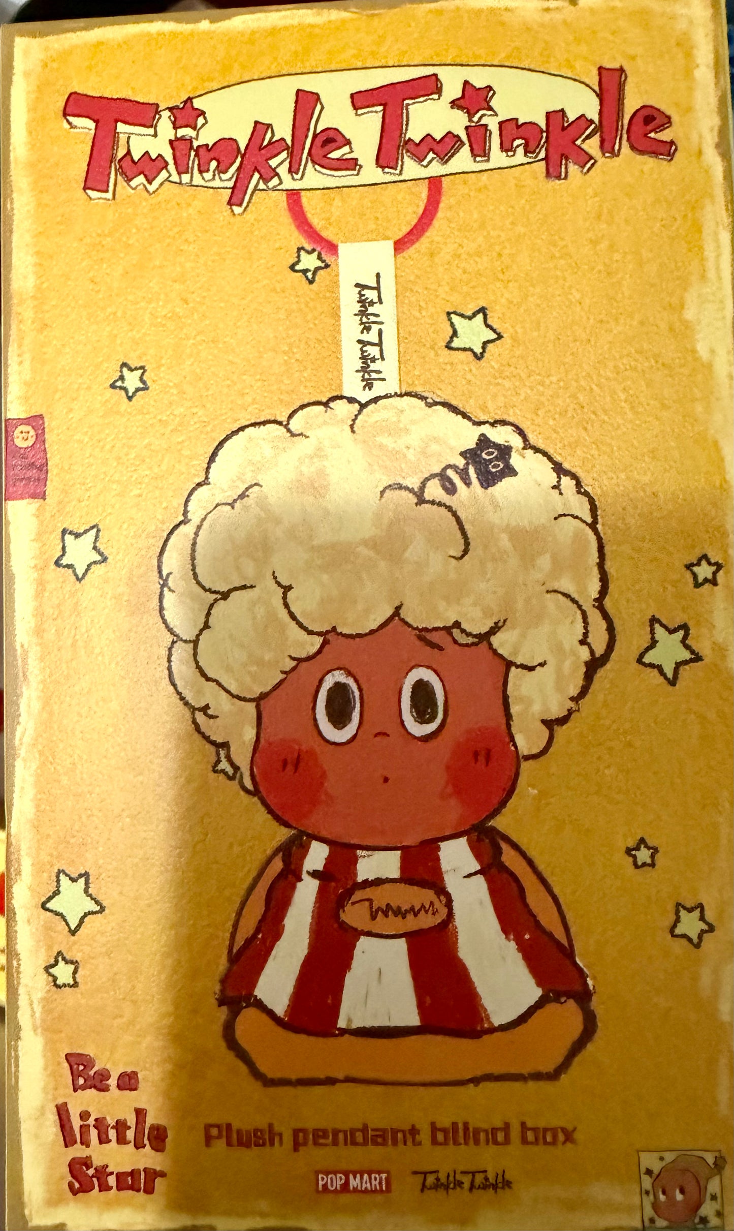 Twinkle be a star plush pendant