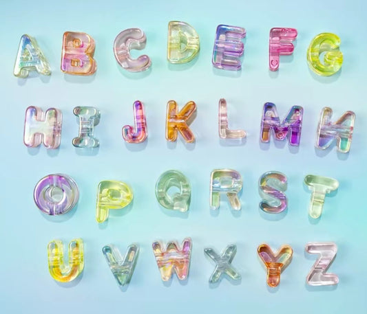 Wakuku rainbow letters
