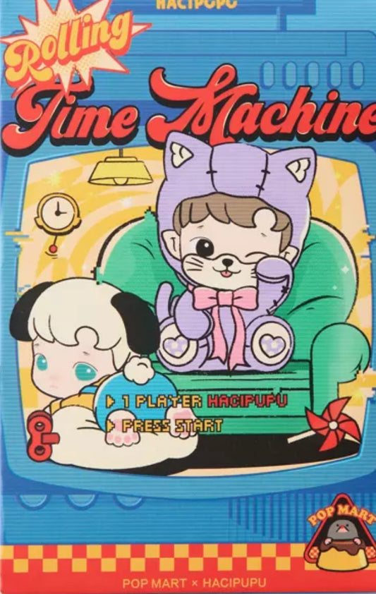 POP MART HACIPUPU Rolling Time Machine Series Blind Box Figure