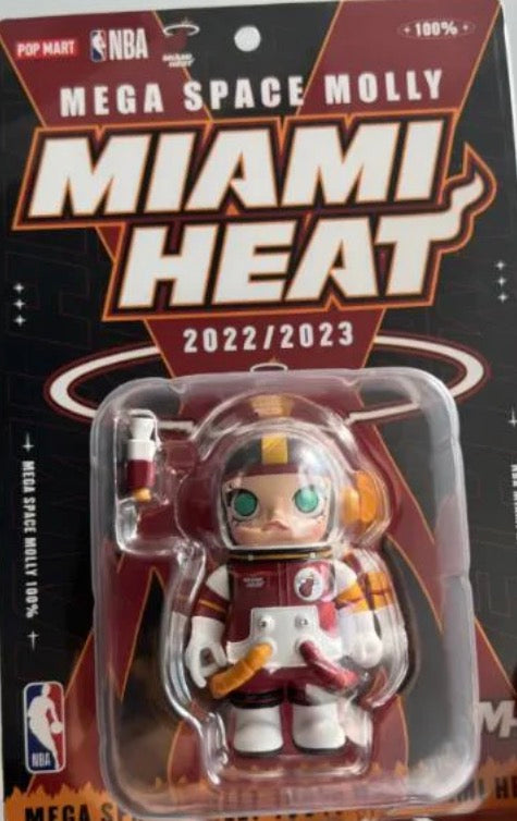 MEGA SPACE MOLLY 100% NBA Miami Heat 2023 LIMITED