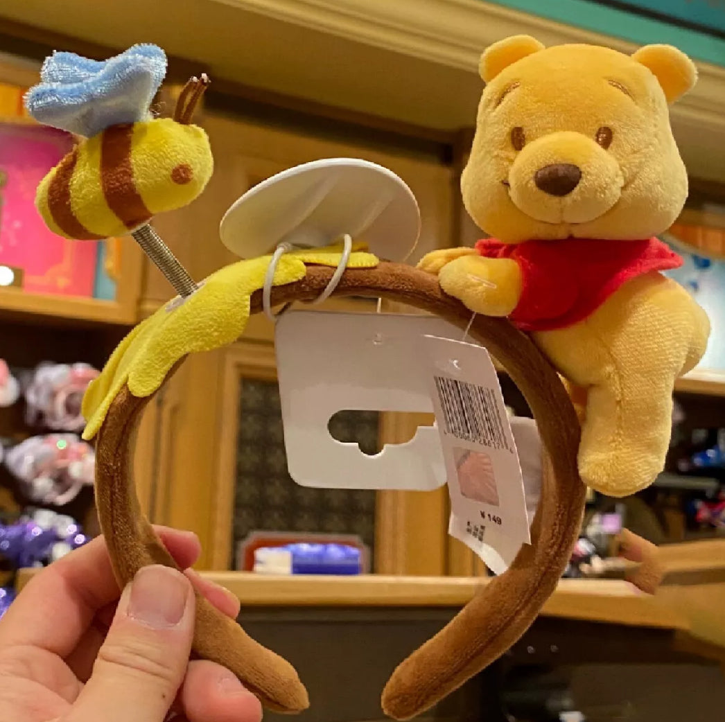 Pooh plush headband