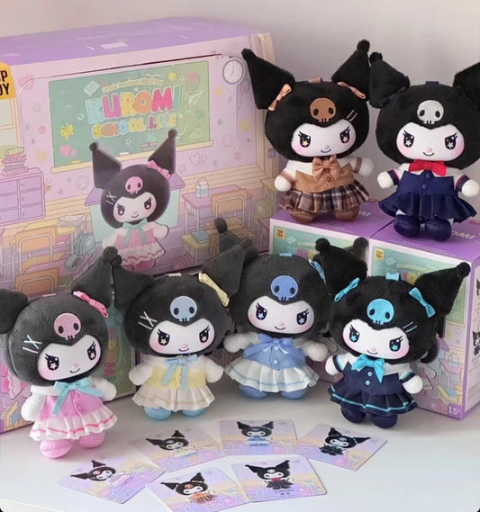 KUROMI School Life Series Plush Pendant Blind Box