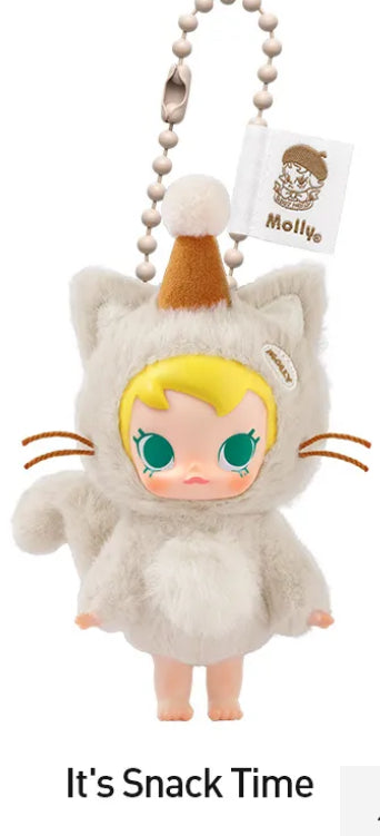 Baby Molly Pocket Friends Series-Vinyl Plush Pendant Blind Box