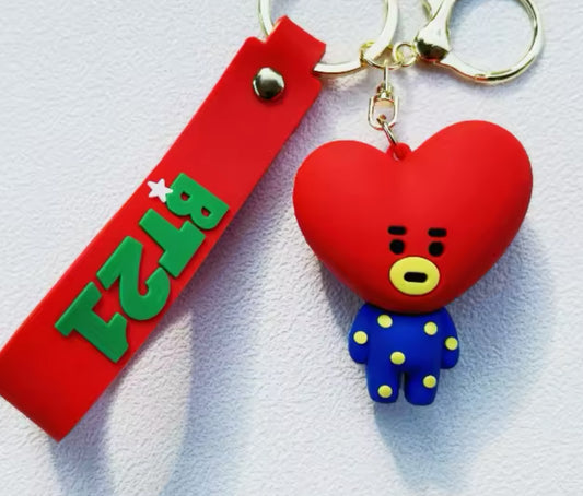 BTS 21 keychain