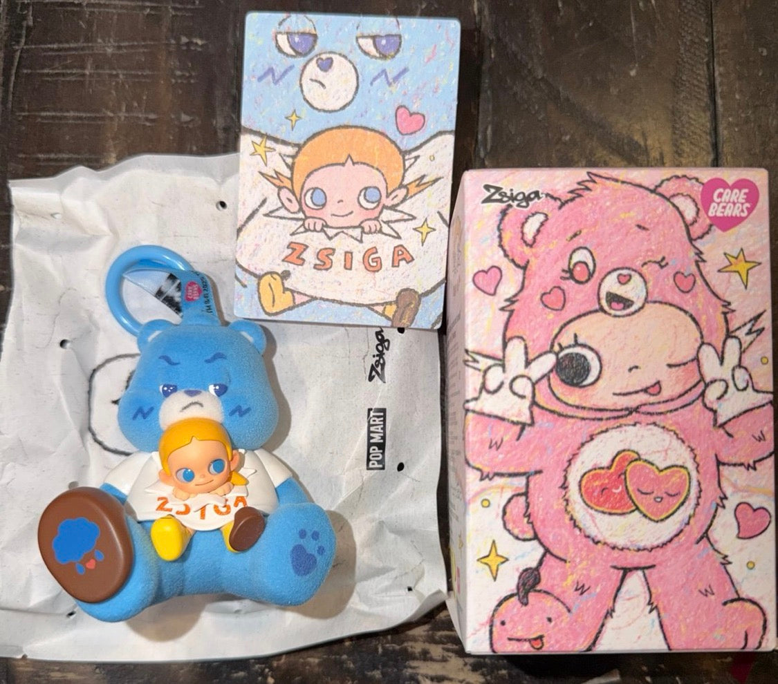 PRE ORDER SECRET-ZSIGA & GRUMPY BEAR | ZSIGA X CAREBEAR