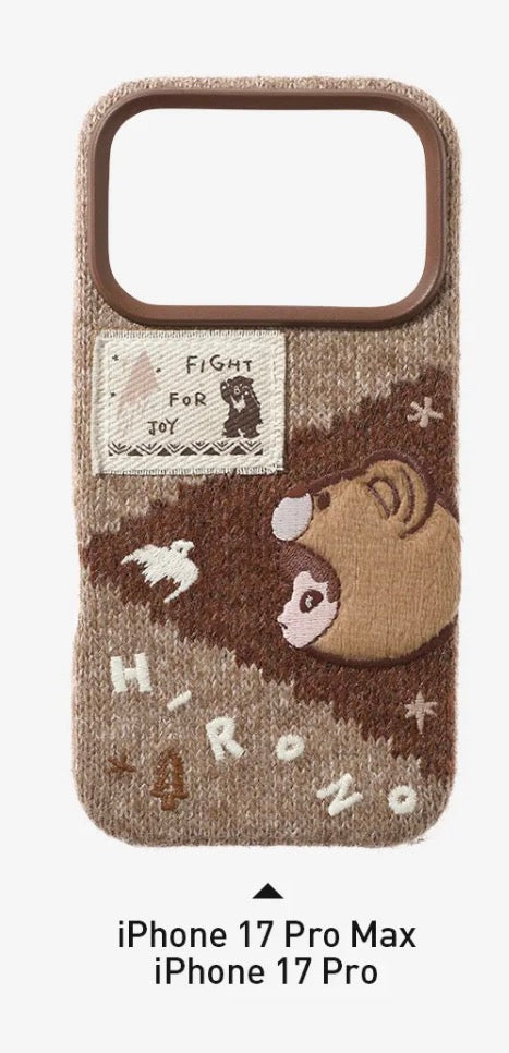 Hirono Road Journal Series-Knitted Phone Case 17 PRO MAX