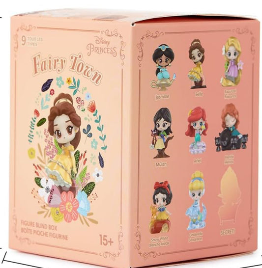 Disney Princess Fairy Tale Town Figure Model Blind Box