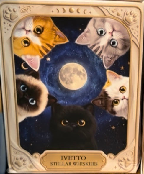 Ivetto Stellar Whiskers plush pendant