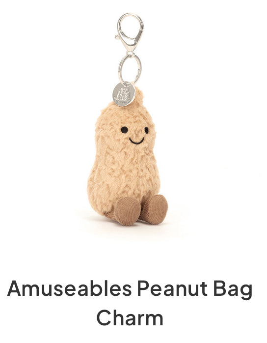 AMUSEABLES PEANUT KEYCHAIN
