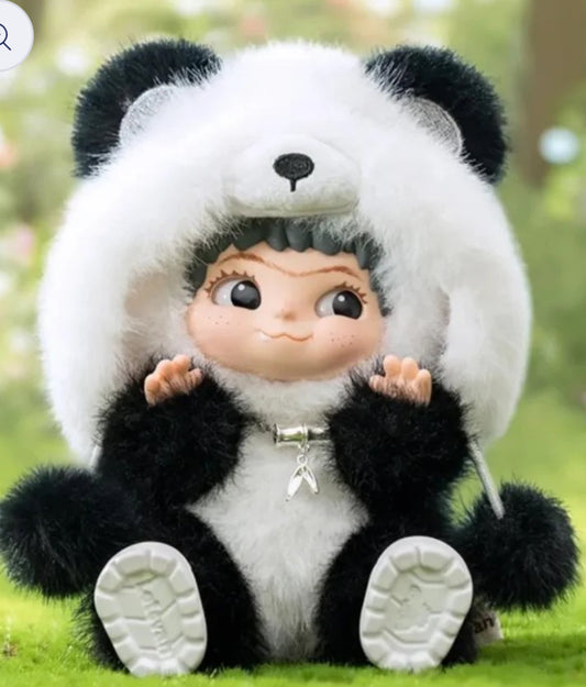 Back order Q-Wakuku Hanging Card plush limited edition PANDA 100%