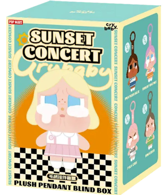 CRYBABY Sunset Concert Series-Plush Pendant Blind Box