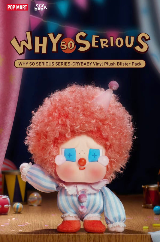 Back order WHY SO SERIOUS SERIES-CRYBABY
Vinyl Plush Blister Pack