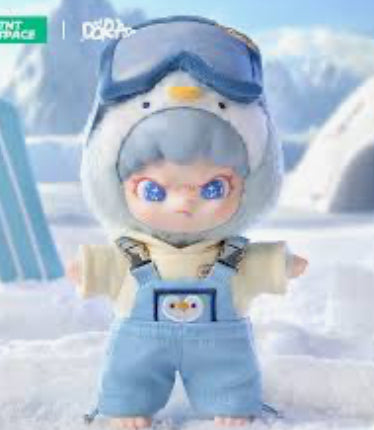Dora penguin vinyl plush pendant