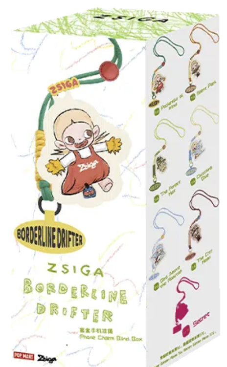 Zsiga Borderline Drifter Series-Phone Charm Blind Box