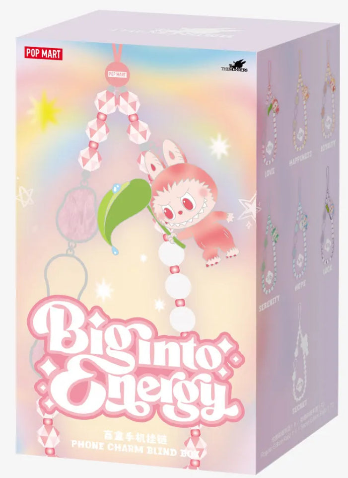 THE MONSTERS Big into Energy Series-Phone Charm Blind Box