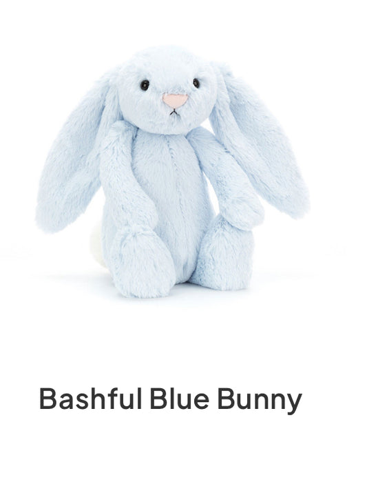 Bashful Blue Bunny