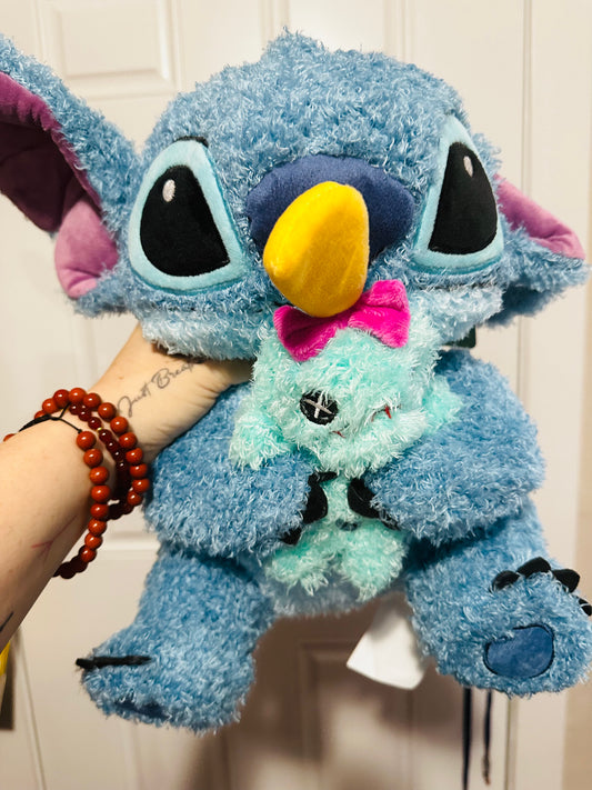 Stitch with trapos plush